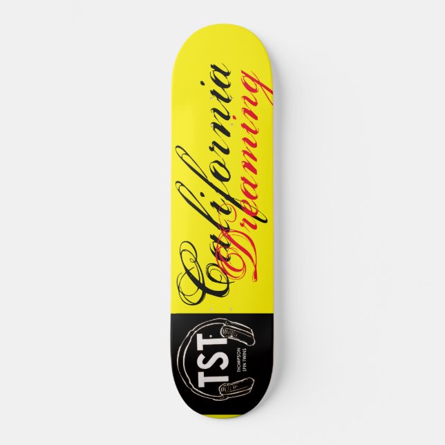 CALIFORNIA DREAMING/ TST / JMT SKATEBOARD (Front)