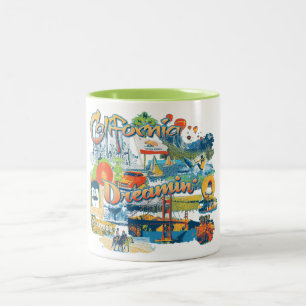 California Dreaming Two-Tone Coffee Mug