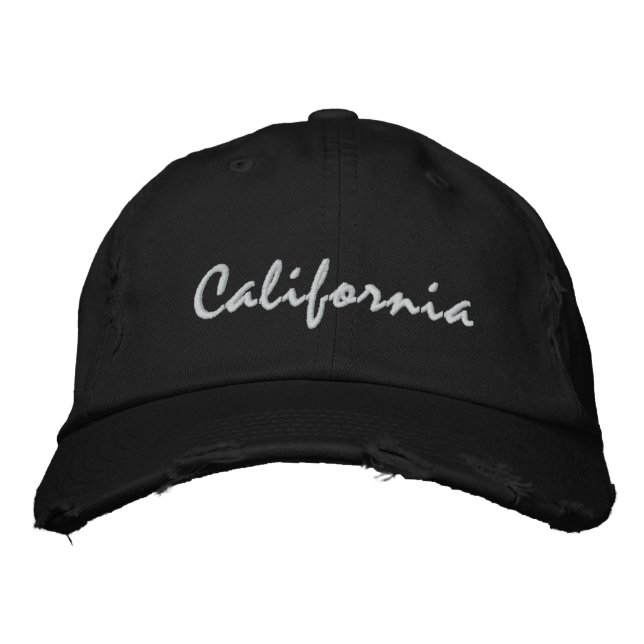 California Embroidered Hat (Front)