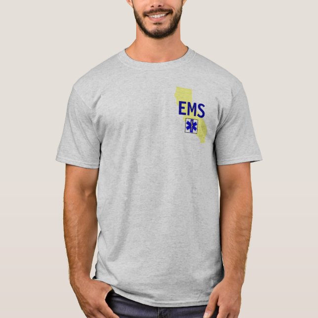 California EMS SHIRT - Racing the Reaper ONE (Front)