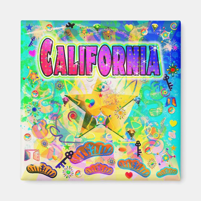 California Epoch Hour Magnet (Front)