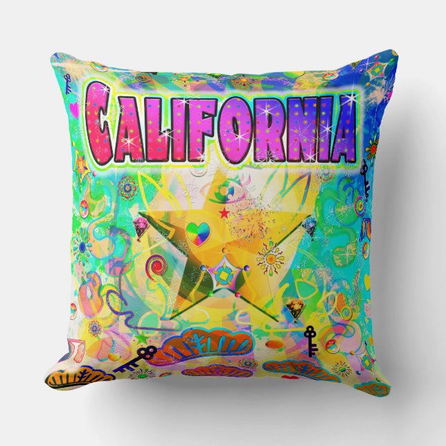 California Epoch Hour Pillow (Front)
