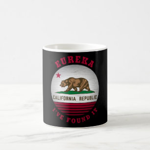 CALIFORNIA EUREKA STATE FLAG COFFEE MUG