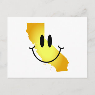 California Face Postcard