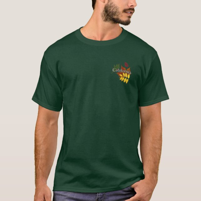 CALIFORNIA FALL COLORS T-Shirt (Front)
