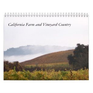 California Farm and Vineyard Country Calendar