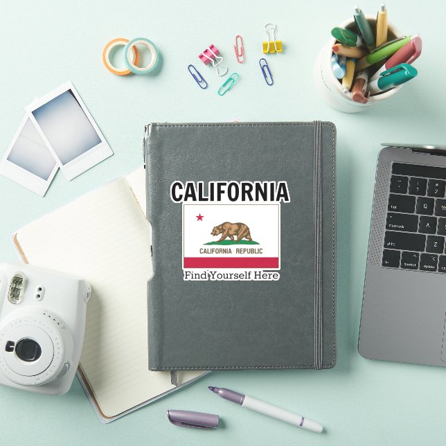 California flag and slogan (iPad Cover)