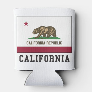 California Flag Can Cooler