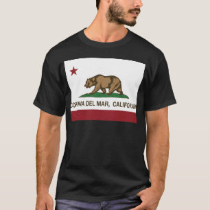 california flag corona del mar T-Shirt