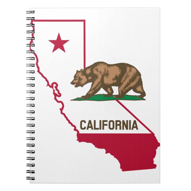 California Flag Design Notebook (Front)