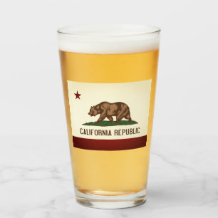 CALIFORNIA FLAG Flag - Glass