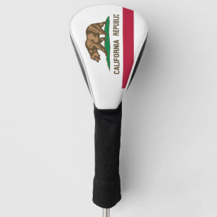 CALIFORNIA FLAG GOLF HEAD COVER
