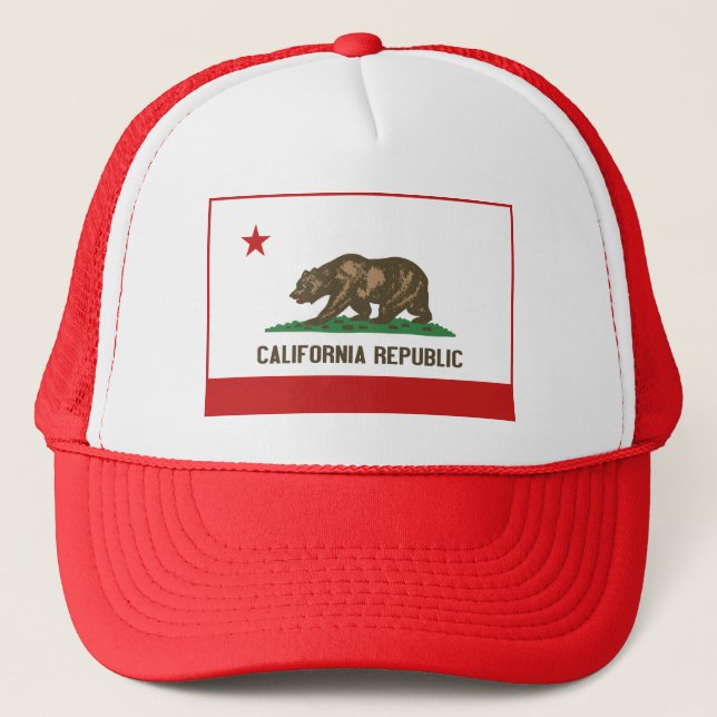 California Flag Hat (Front)