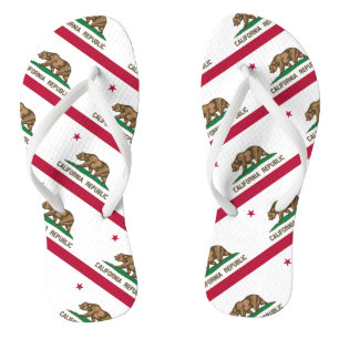 California flag jandals