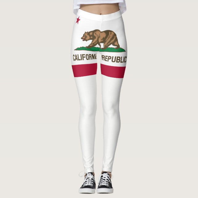 California flag leggings (Front)
