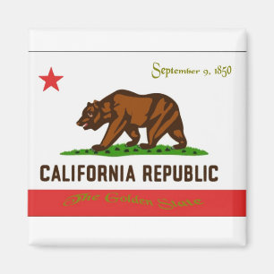 California Flag Magnet