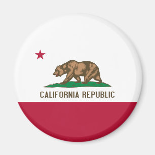 California Flag Magnet