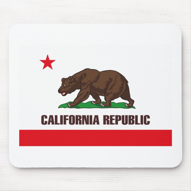 California Flag Mousepad (Front)
