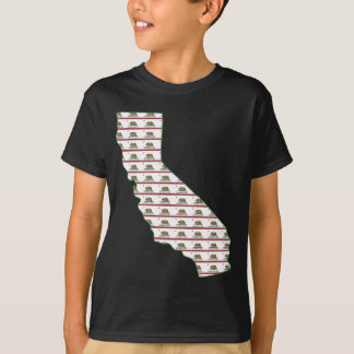 California Flag Outline T-Shirt