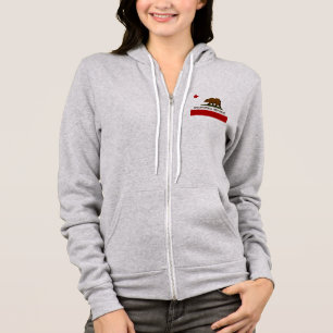 California Flag  Patriotic Hoodie