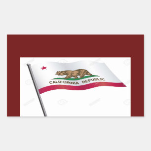 California Flag Sticker