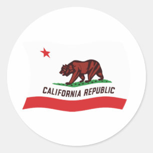 California Flag Sticker