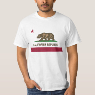 California Flag T Shirt