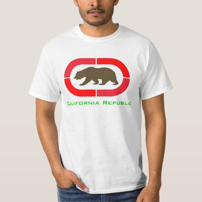 California FLag tshirt (Front)