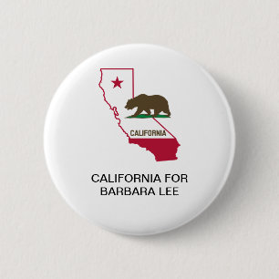 CALIFORNIA for Barbara Lee SENATE Button