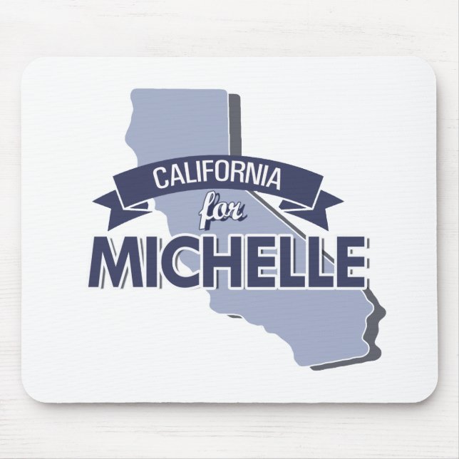 CALIFORNIA FOR MICHELLE -.png Mouse Pad (Front)