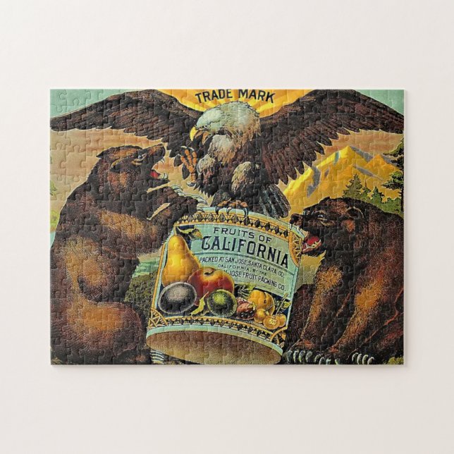 California Fruit Bears Jigsaw Puzzle (Horizontal)