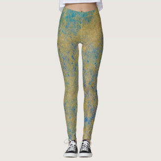 "California Gold" Leggings by All Joy Art