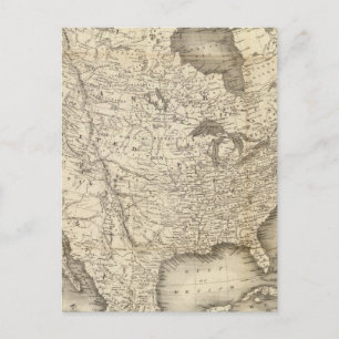 California Gold Rush Postcard