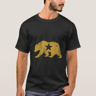 California Golden State Bear Distressed T-Shirt