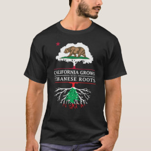 California Grown with Lebanon Roots T-Shirt