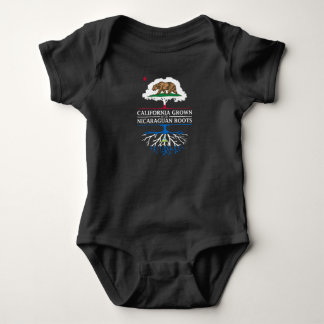 California Grown with Nicaraguan Roots Baby Bodysuit