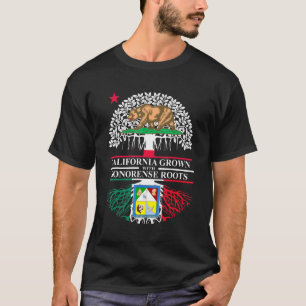 California Grown With Sonorense Roots Mexico Usa S T-Shirt