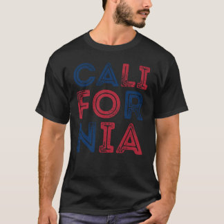 California Grunge Style Lettering Men's T-Shirt