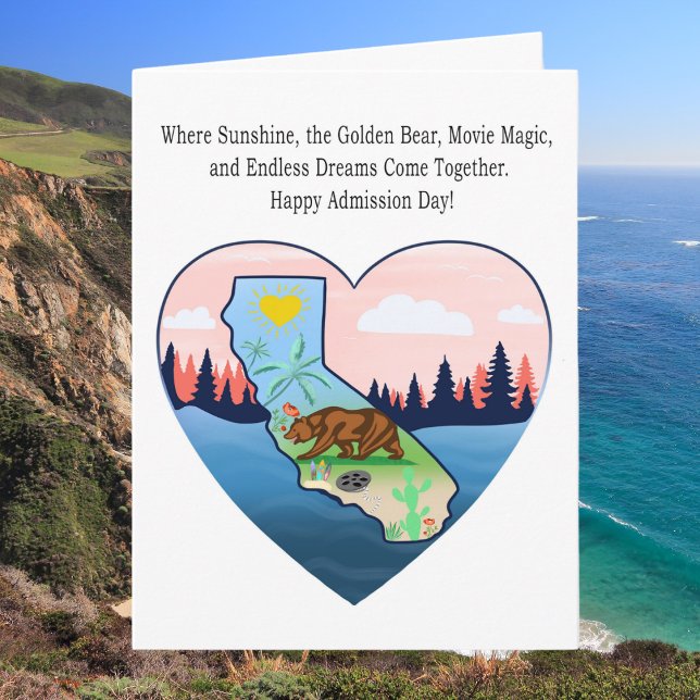 California Happy Admission Day  Card (Creator Uploaded)