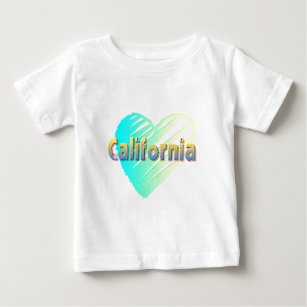 California Heart Baby T-Shirt