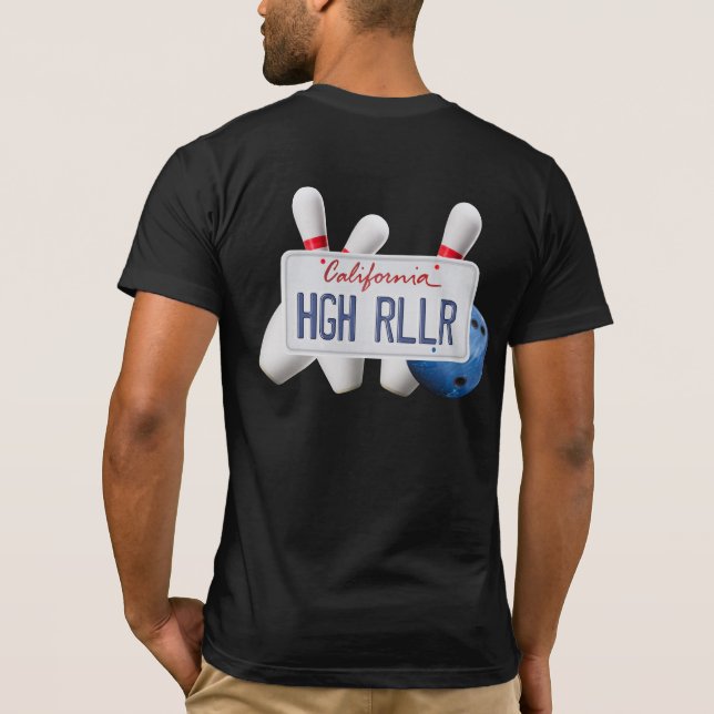 California High Roller Bowling Shirt (Back)