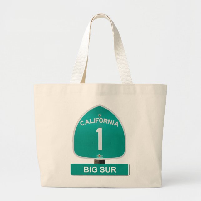 California Highway 1 Big Sur Tote Bag (Front)