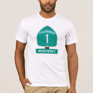 California Highway 1 Monterey T-Shirt