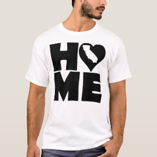 California Home Heart State Tees T-Shirt