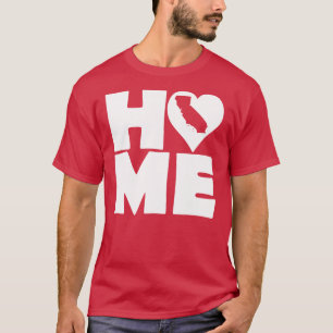 California Home Heart State Tees T-Shirt