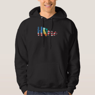 California Home State Pride Map Usa Hoodie
