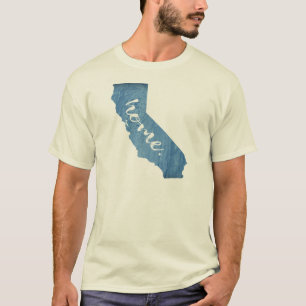 California Home Wood Grain T-Shirt