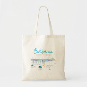 California Huntington Beach Tote Bag