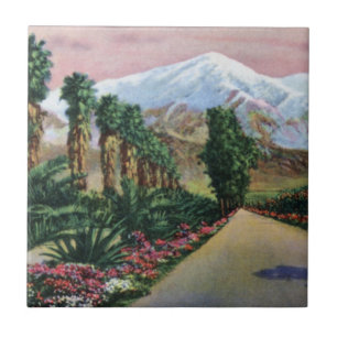 California in Midwinter Tile