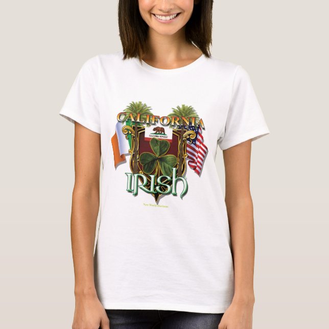 California Irish Pride T-Shirt (Front)